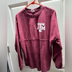 Texas A & M ladies long sleeved t-shirt size S